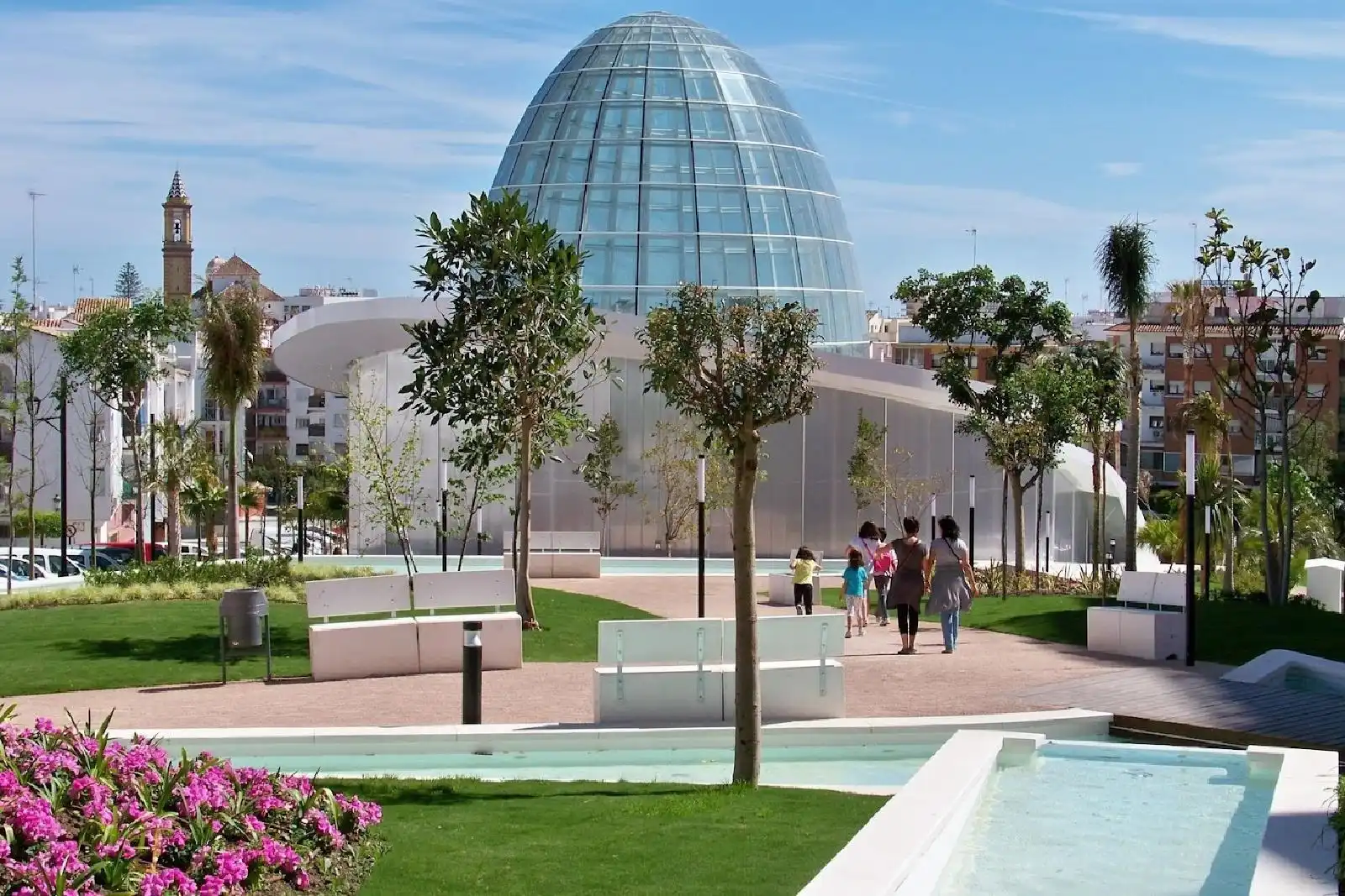 Garden of Ground floor for sale in Estepona  with Air Conditioner, Terrace and Swimming Pool