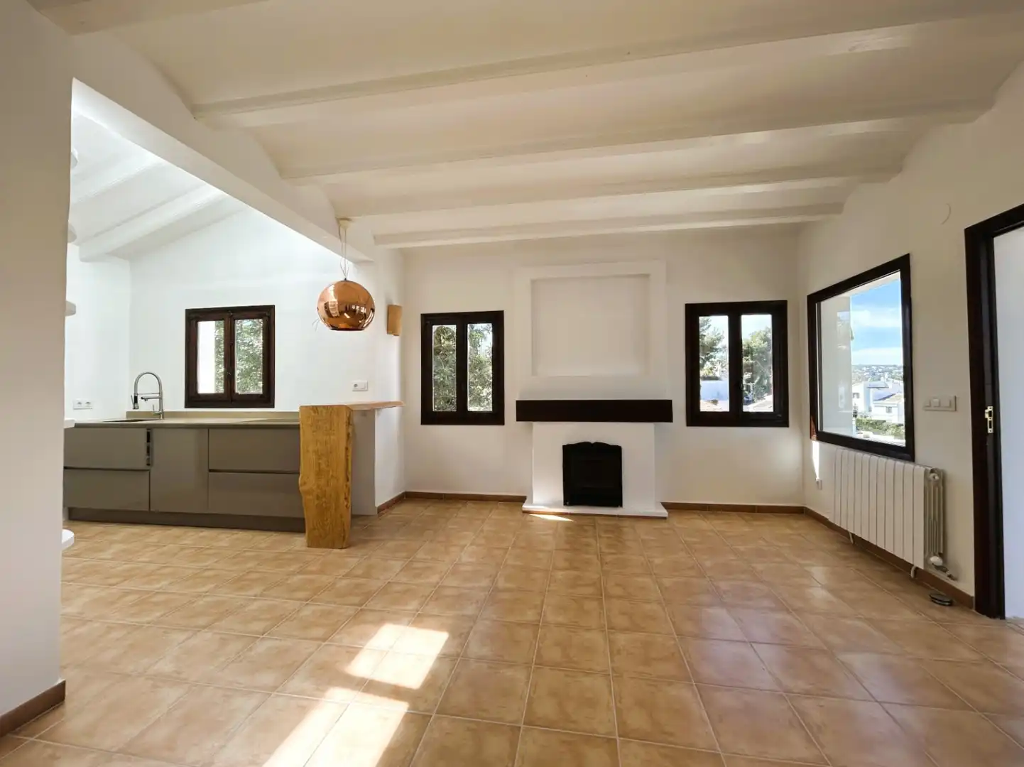 Living room of Houses for sale in Jávea / Xàbia  with Air Conditioner, Heating and Terrace