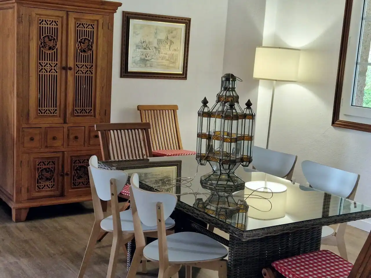 Menjador de Casa o xalet en venda en Gondomar amb Calefacció, Parquet i Terrassa
