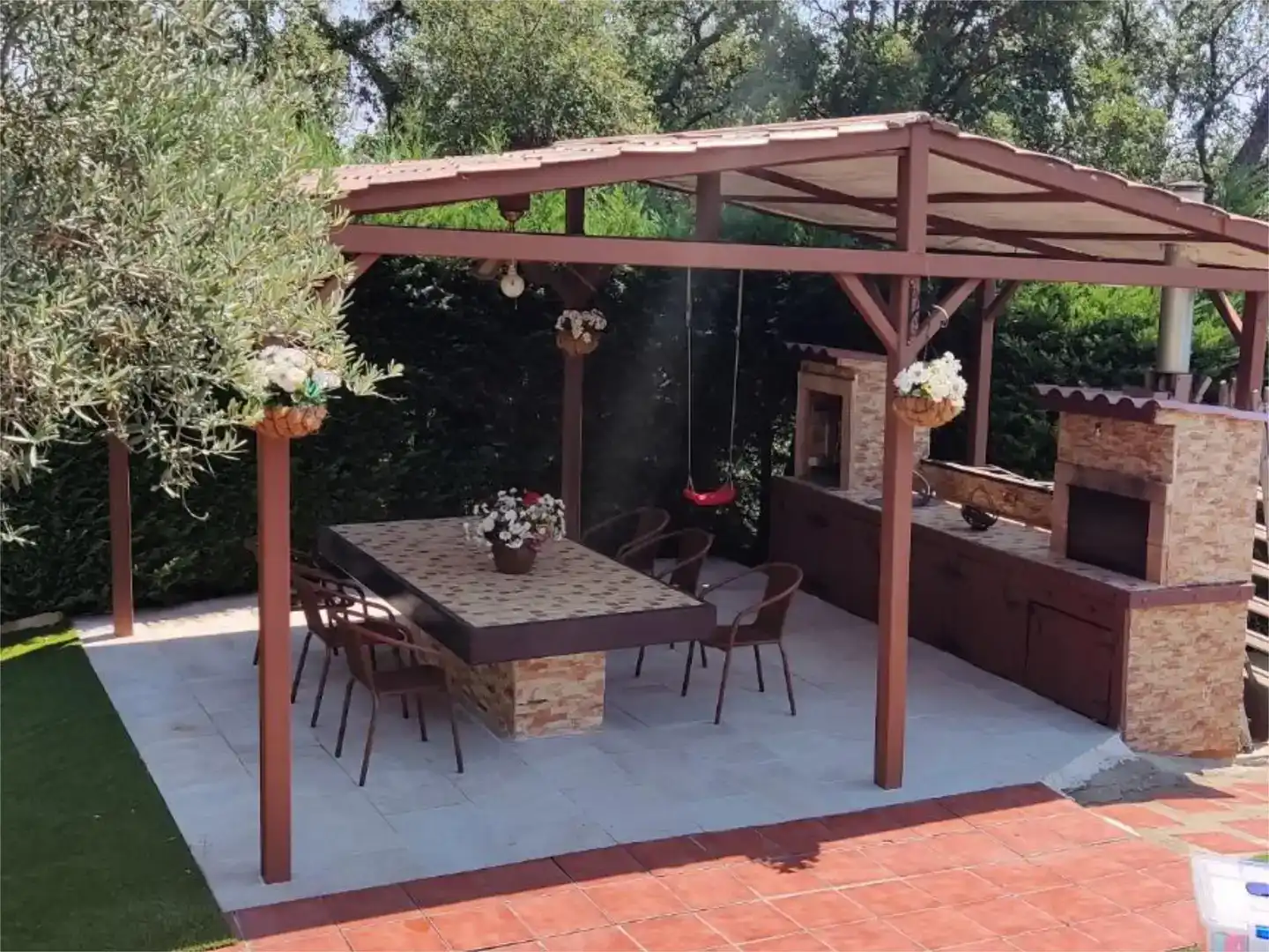 Terrasse von Haus oder Chalet zum Verkauf in Casavieja