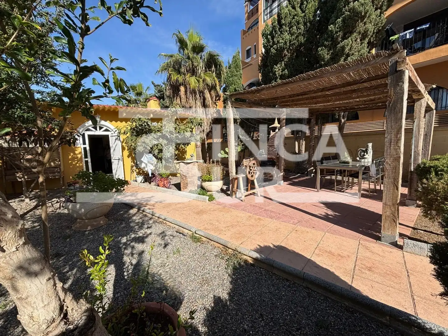 Jardín de Casa o chalet en venta en Roquetas de Mar con Aire acondicionado, Jardín privado y Terraza