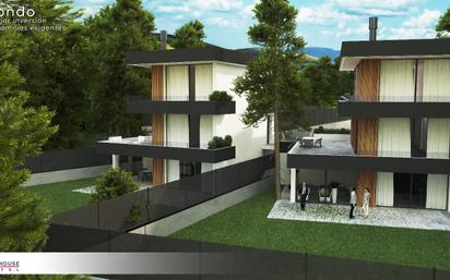 Vista exterior de Casa o xalet en venda en Ermua amb Aire condicionat i Terrassa