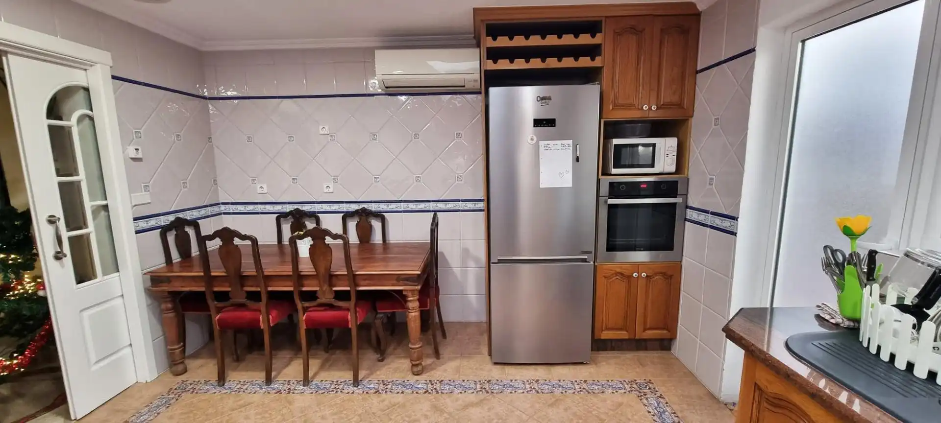 Küche von Maisonette zum Verkauf in Elche / Elx mit Klimaanlage, Terrasse und Möbliert