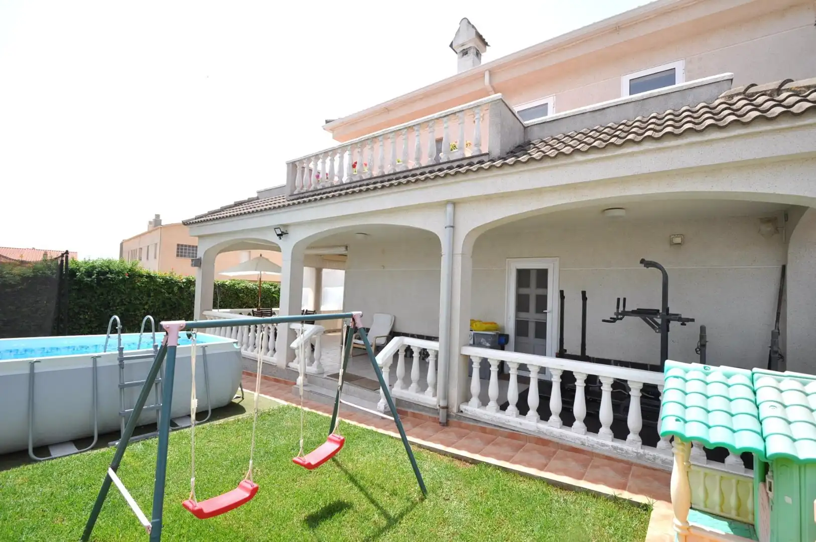 Garden of Houses for sale in La Ràpita  with Air Conditioner, Private garden and Terrace
