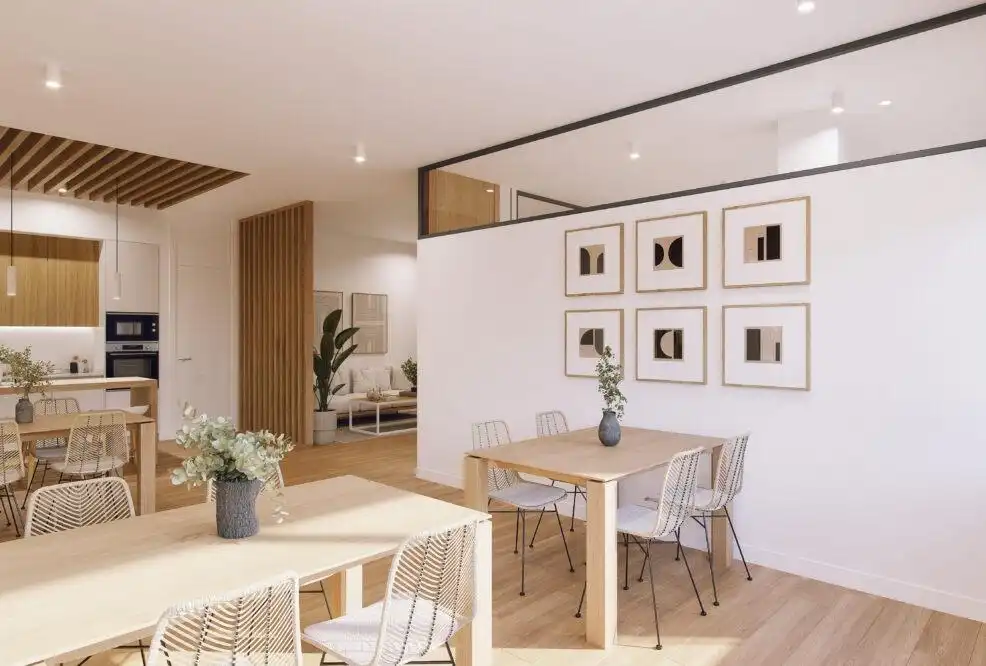 Dining room of Apartments for sale in Málaga  with Air Conditioner, Terrace and Storage room