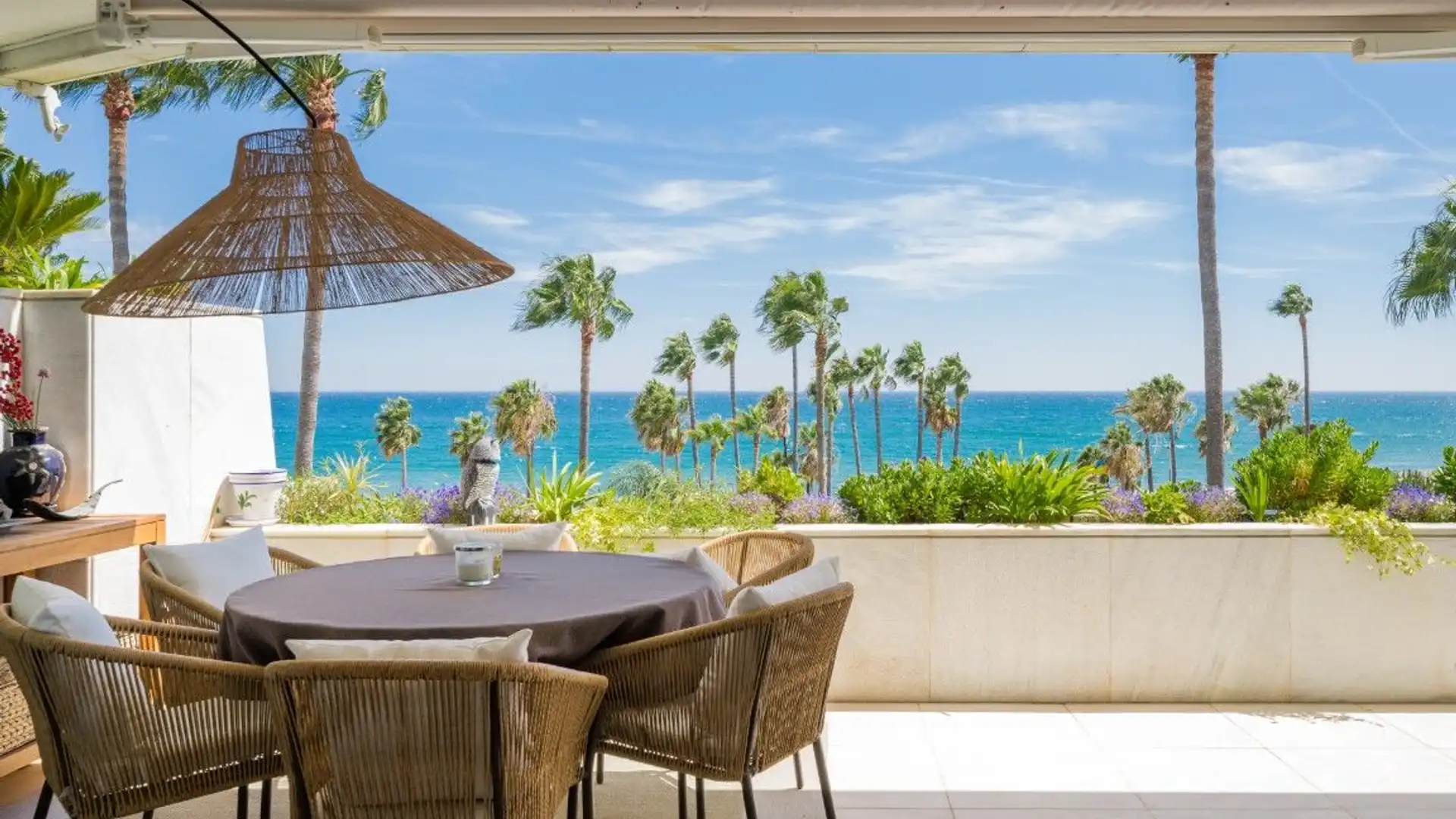 Terrace of Attic for sale in Marbella  with Private garden, Terrace and Furnished