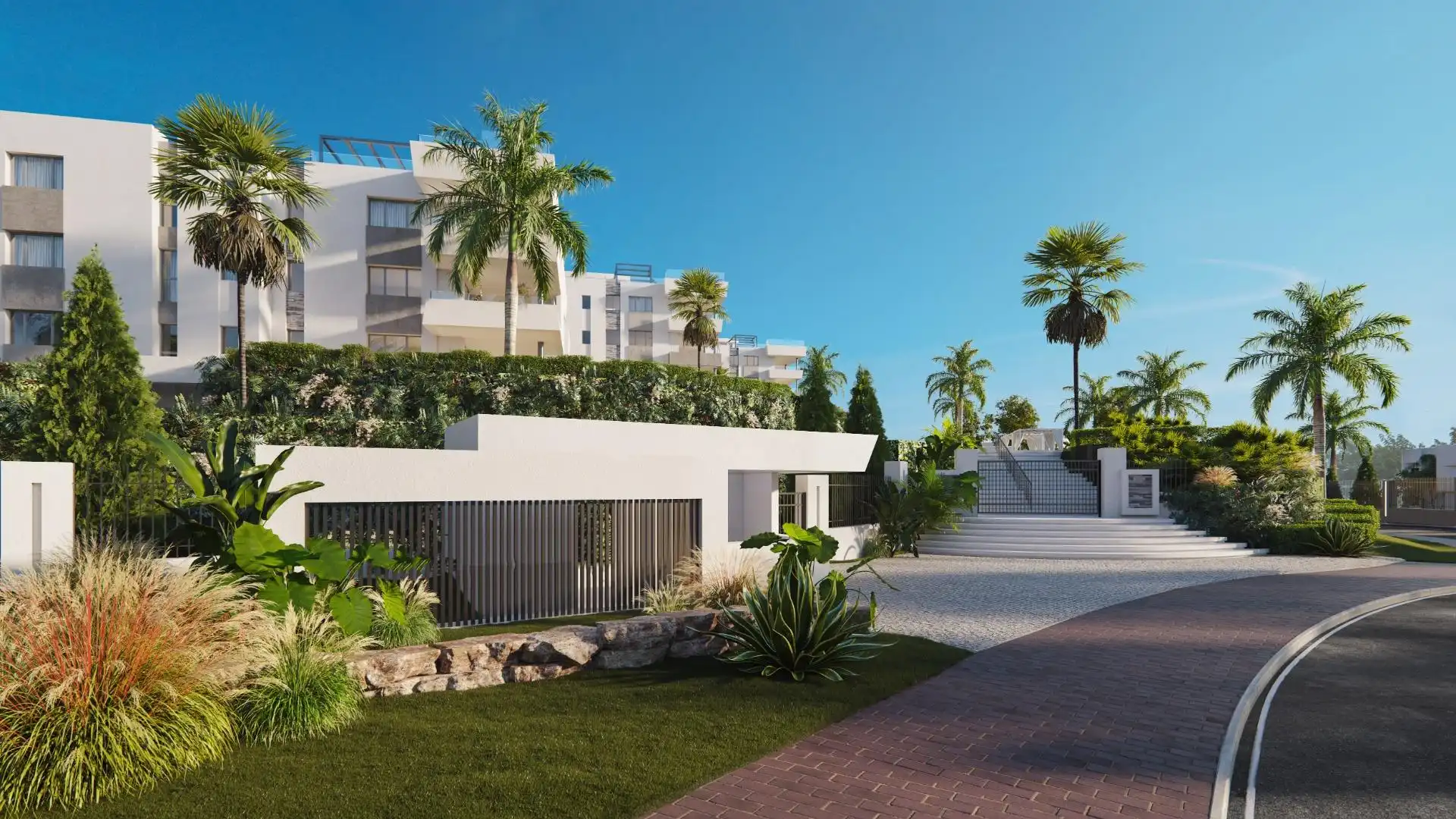 Jardí de Apartament en venda en Marbella amb Aire condicionat, Calefacció i Jardí privat