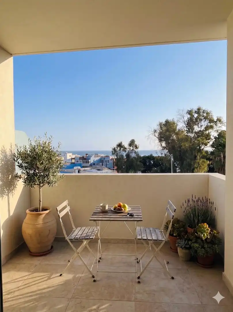 Balcony of Flat for sale in Málaga Capital  with Private garden and Terrace