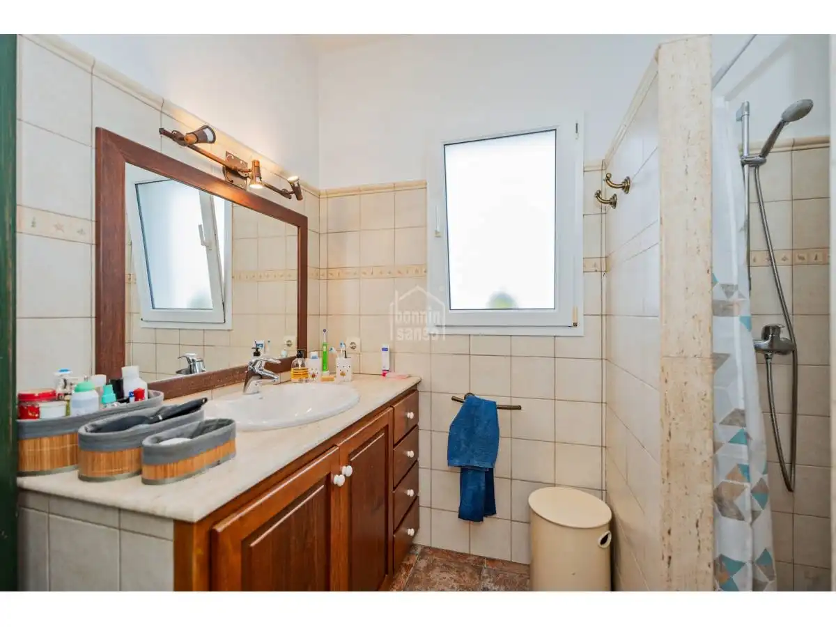 Baño de Casa o chalet en venta en Es Mercadal con Calefacción, Jardín privado y Terraza