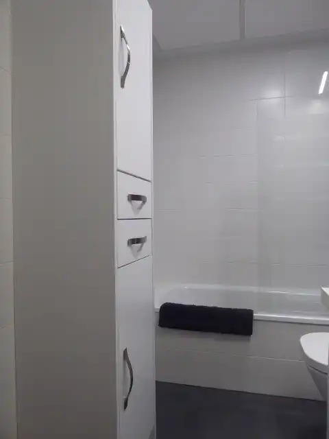 Bathroom of Flat for rent in Torremolinos  with Air Conditioner, Parquet flooring and Terrace