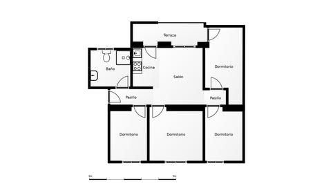 Foto 5 de Piso de alquiler en Entrevías,  Madrid Capital