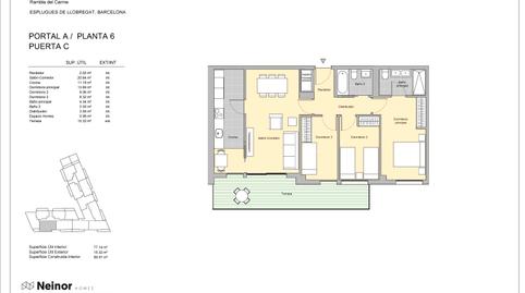 Photo 2 of Flat for sale in  Calle Sant Jordi, 34, La Plana, Barcelona