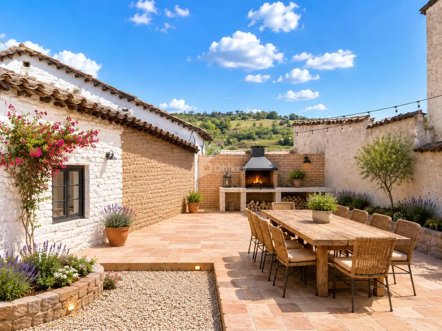 Terraza de Casa adosada en venta en Villamantilla con Balcón
