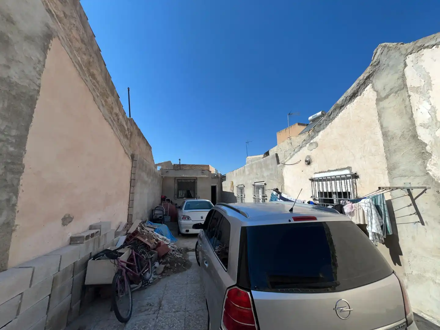Außenansicht von Einfamilien-Reihenhaus zum Verkauf in Fuente Álamo de Murcia mit Klimaanlage, Terrasse und Möbliert