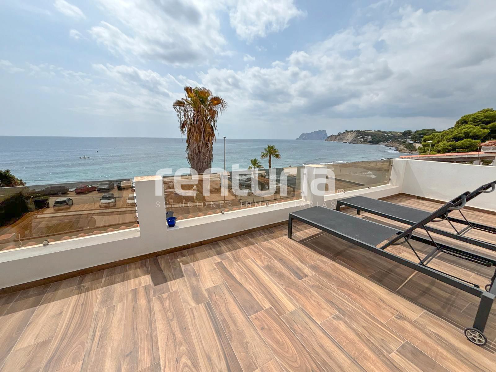 Terrassa de Àtic en venda en Moraira amb Aire condicionat, Calefacció i Jardí privat
