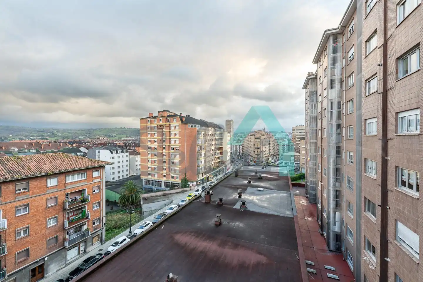 Exterior view of Flat for rent in Oviedo   with Heating, Parquet flooring and Furnished