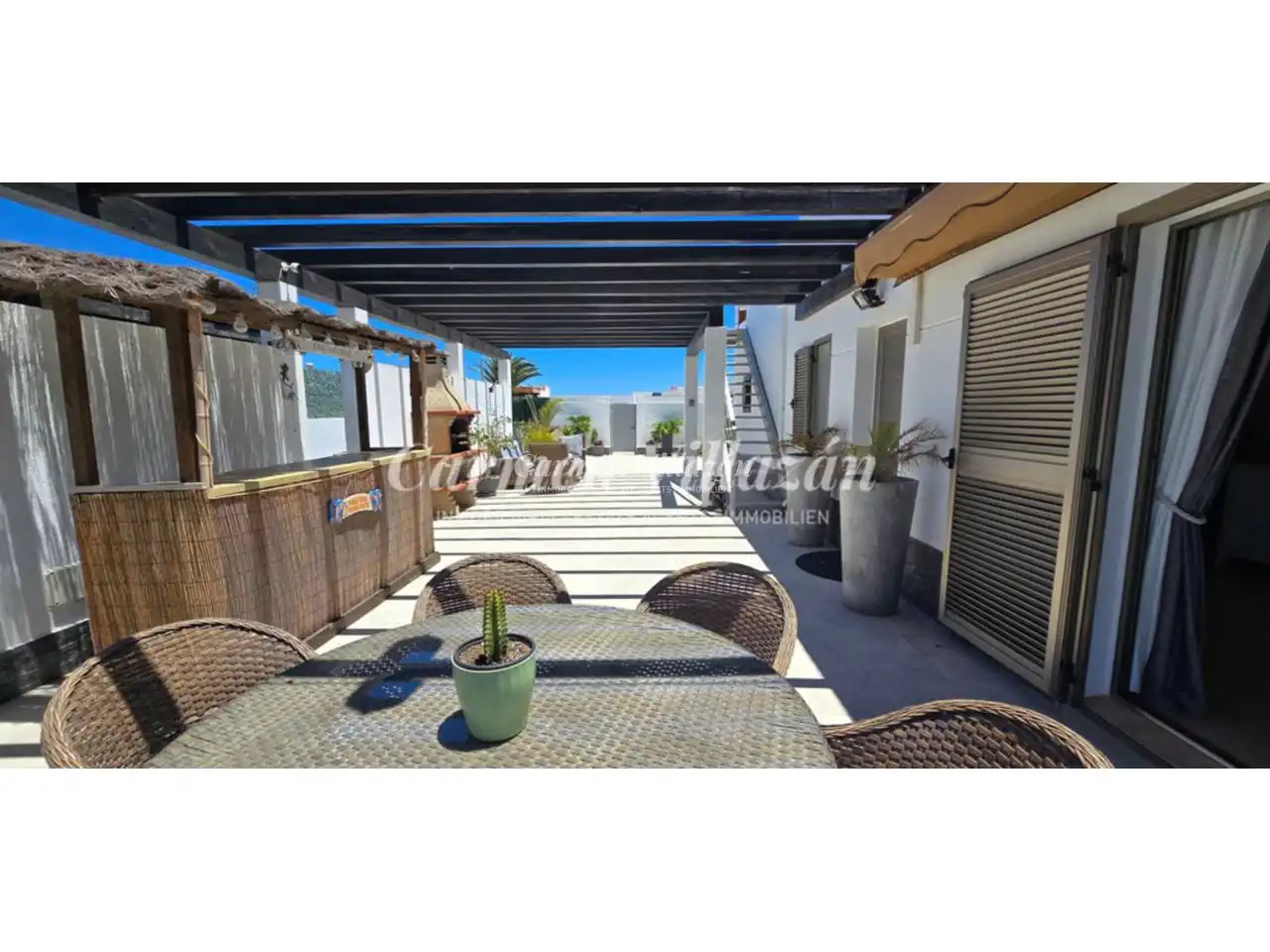 Terrassa de Casa o xalet en venda en Antigua amb Aire condicionat, Jardí privat i Terrassa
