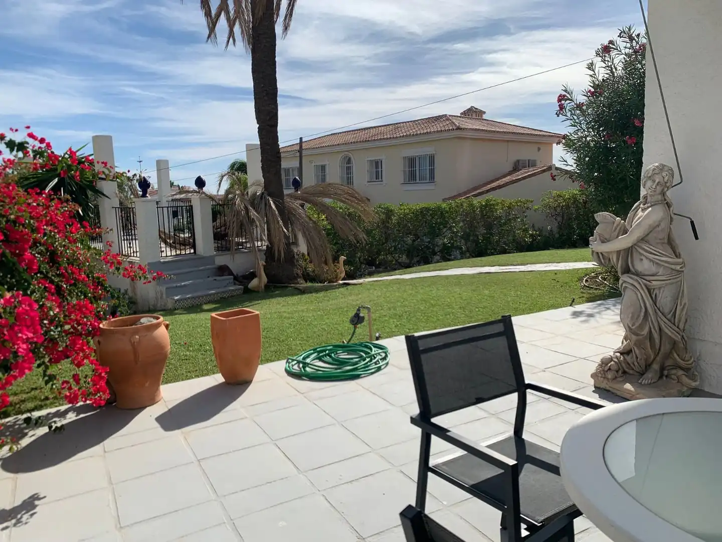 Terraza de Casa o chalet en venta en Mijas con Aire acondicionado, Jardín privado y Trastero