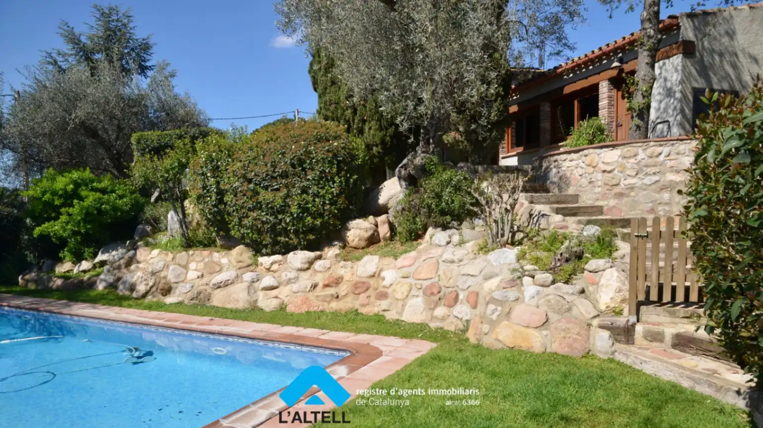 Jardín de Finca rústica en venta en L'Ametlla del Vallès con Aire acondicionado, Calefacción y Jardín privado