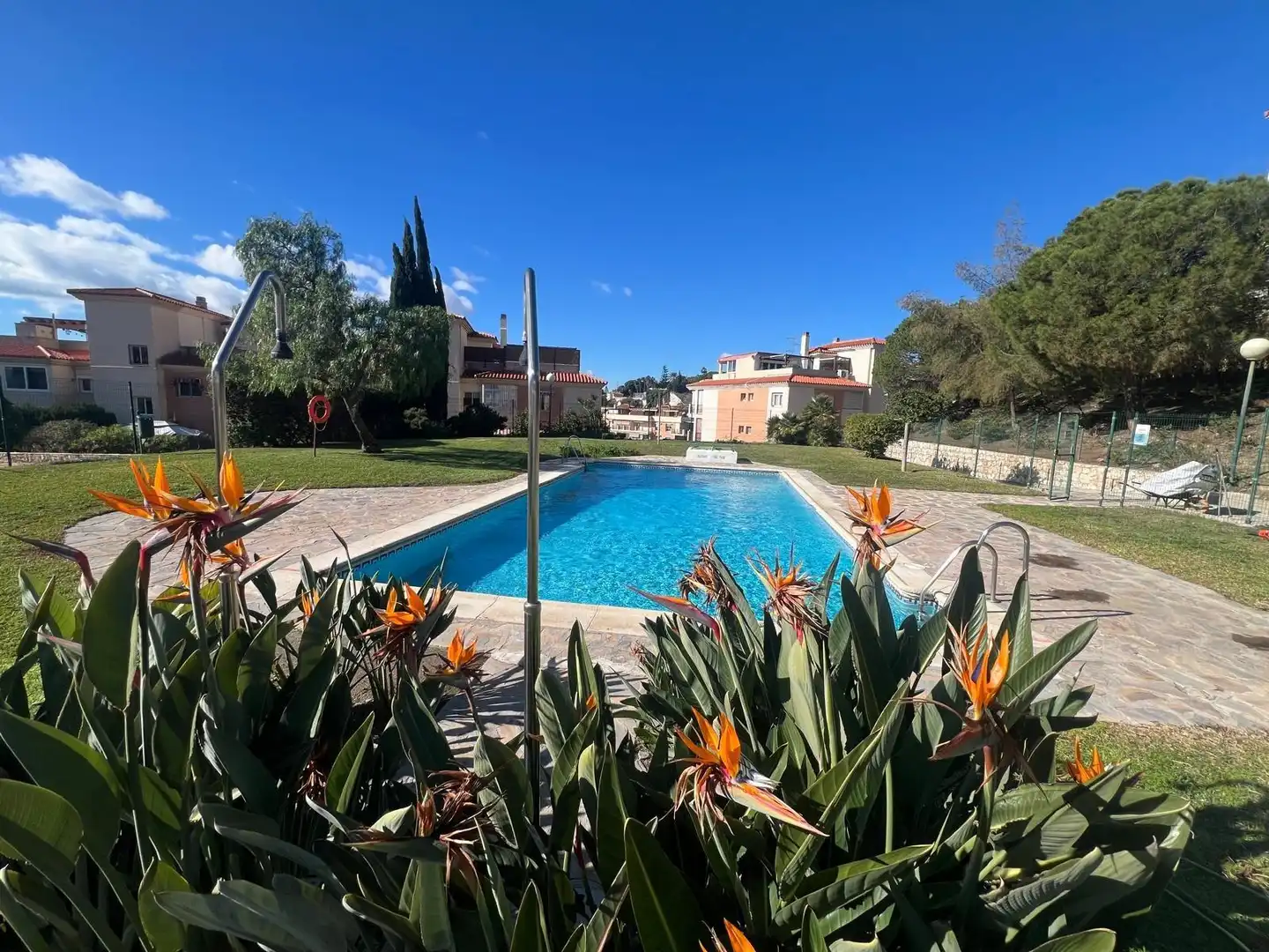 Swimming pool of Flat for sale in Málaga  with Air Conditioner, Heating and Community pool