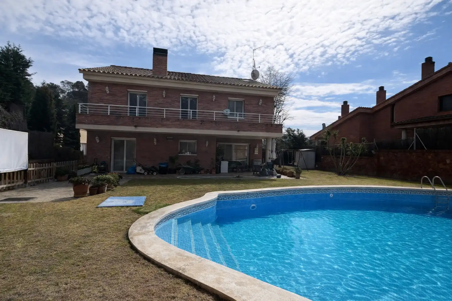 Piscina de Casa o chalet en venta en Vallromanes con Calefacción, Terraza y Piscina