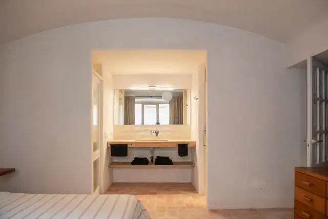 Bathroom of Flat for rent in Girona  with Heating, Terrace and Furnished