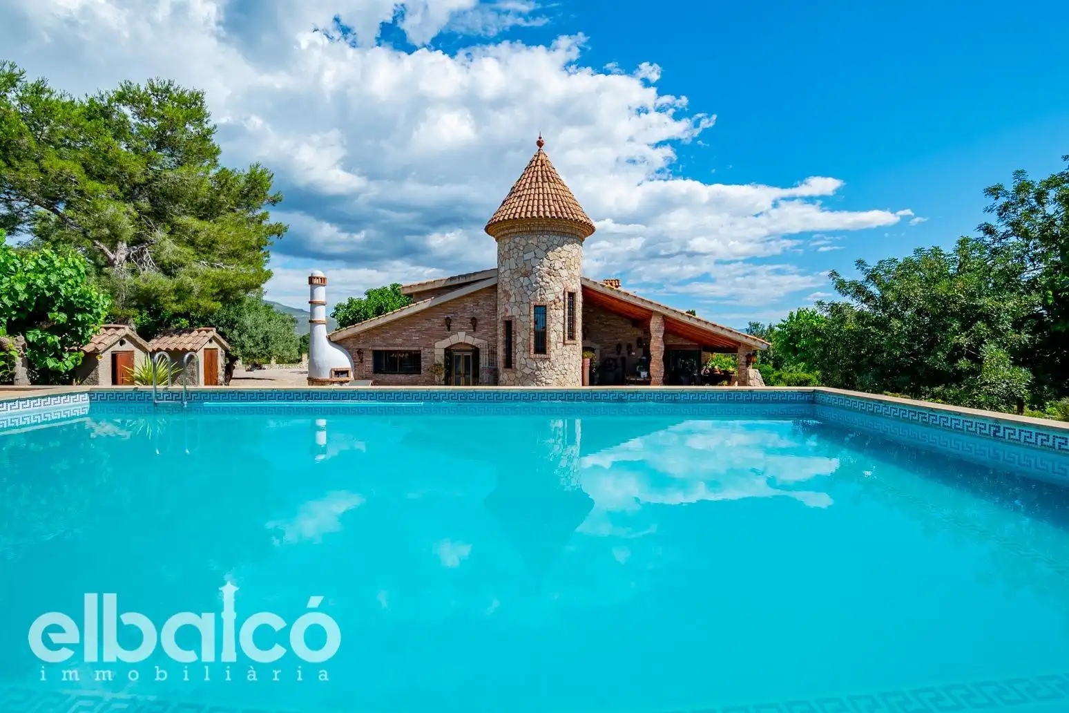 Piscina de Casa o chalet en venta en El Milà con Aire acondicionado, Jardín privado y Terraza