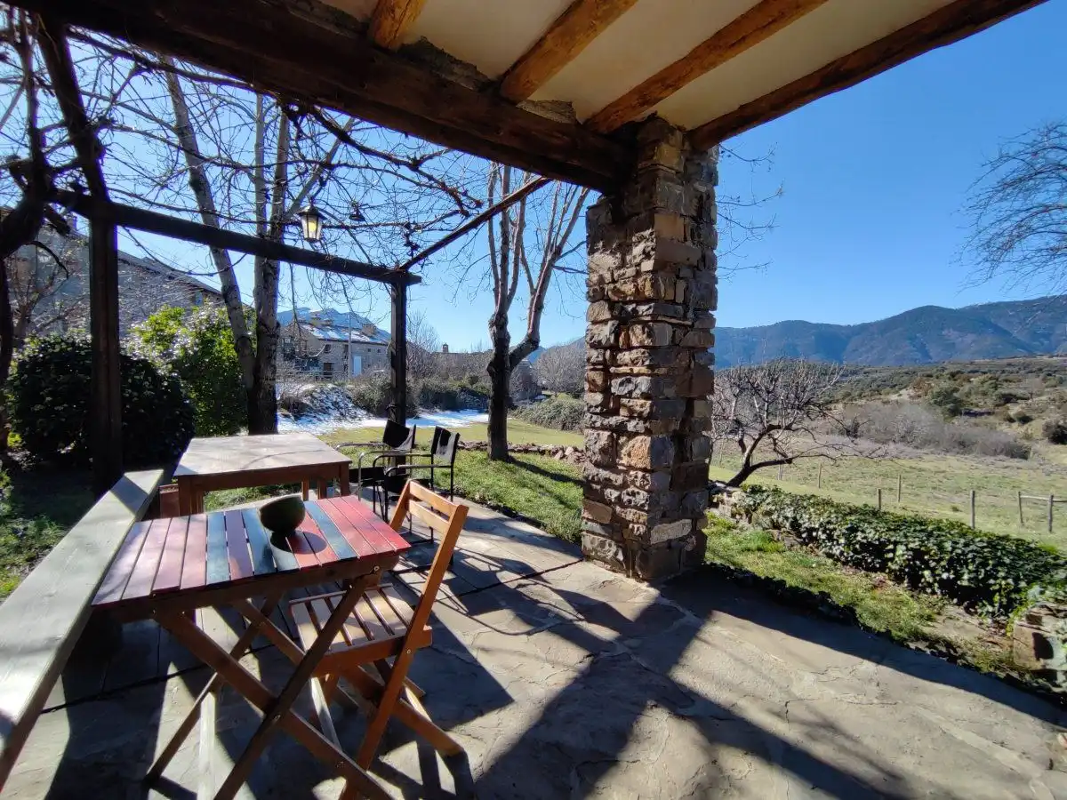 Terrassa de Casa o xalet en venda en Fanlo amb Calefacció, Jardí privat i Terrassa