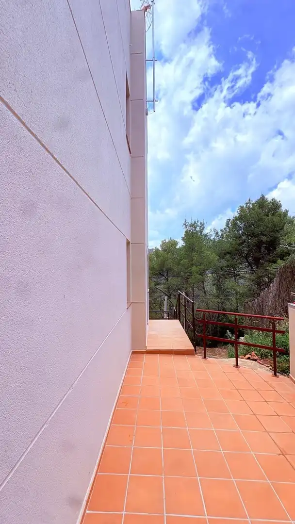 Terraza de Casa o chalet en venta en Castellar del Vallès con Calefacción, Parquet y Terraza