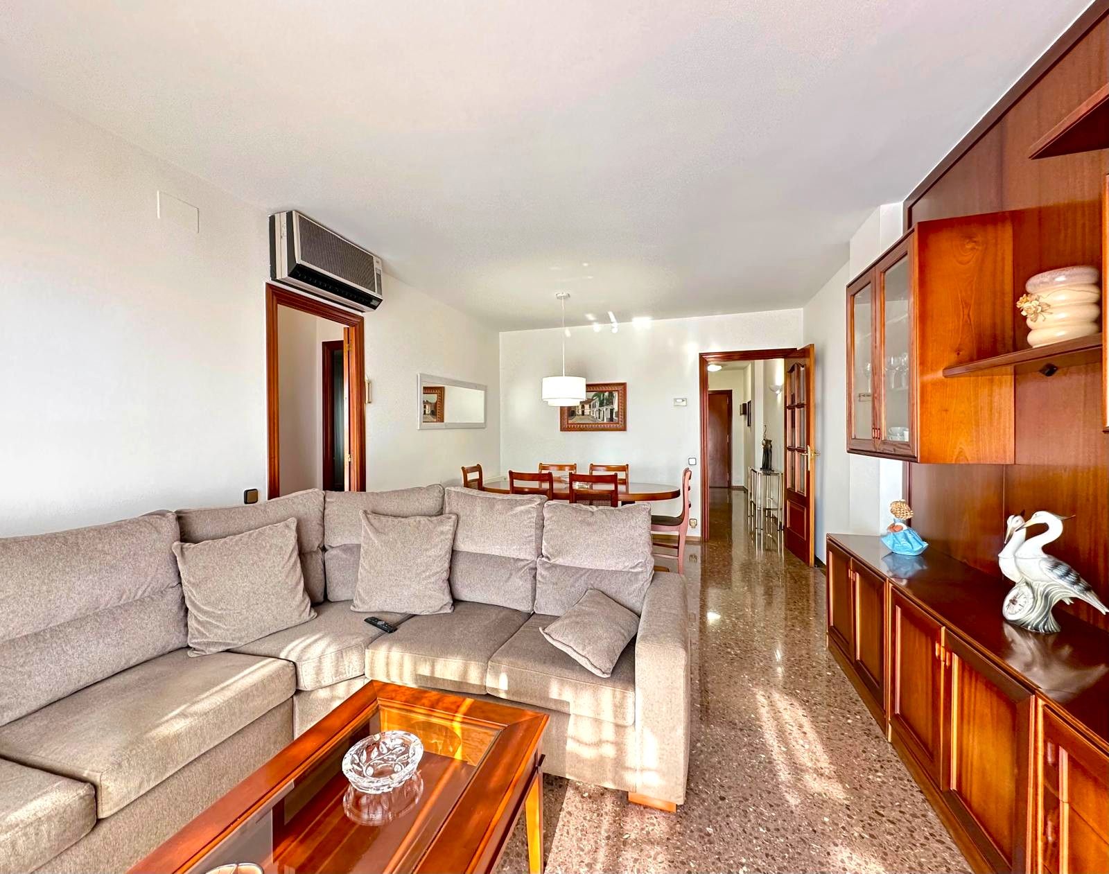 Living room of Flat for sale in Granollers  with Air Conditioner, Heating and Balcony