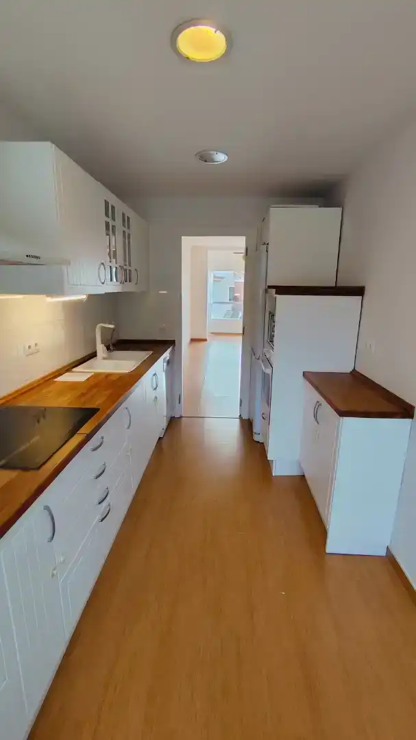 Küche von Wohnung zur Miete in Málaga Capital mit Klimaanlage