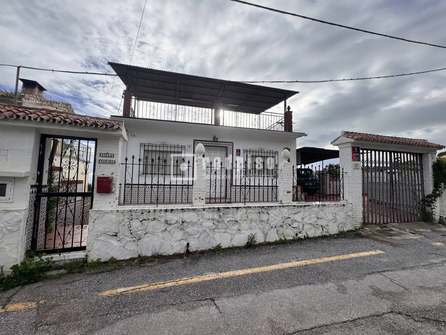 Vista exterior de Casa o chalet en venta en Málaga con Terraza