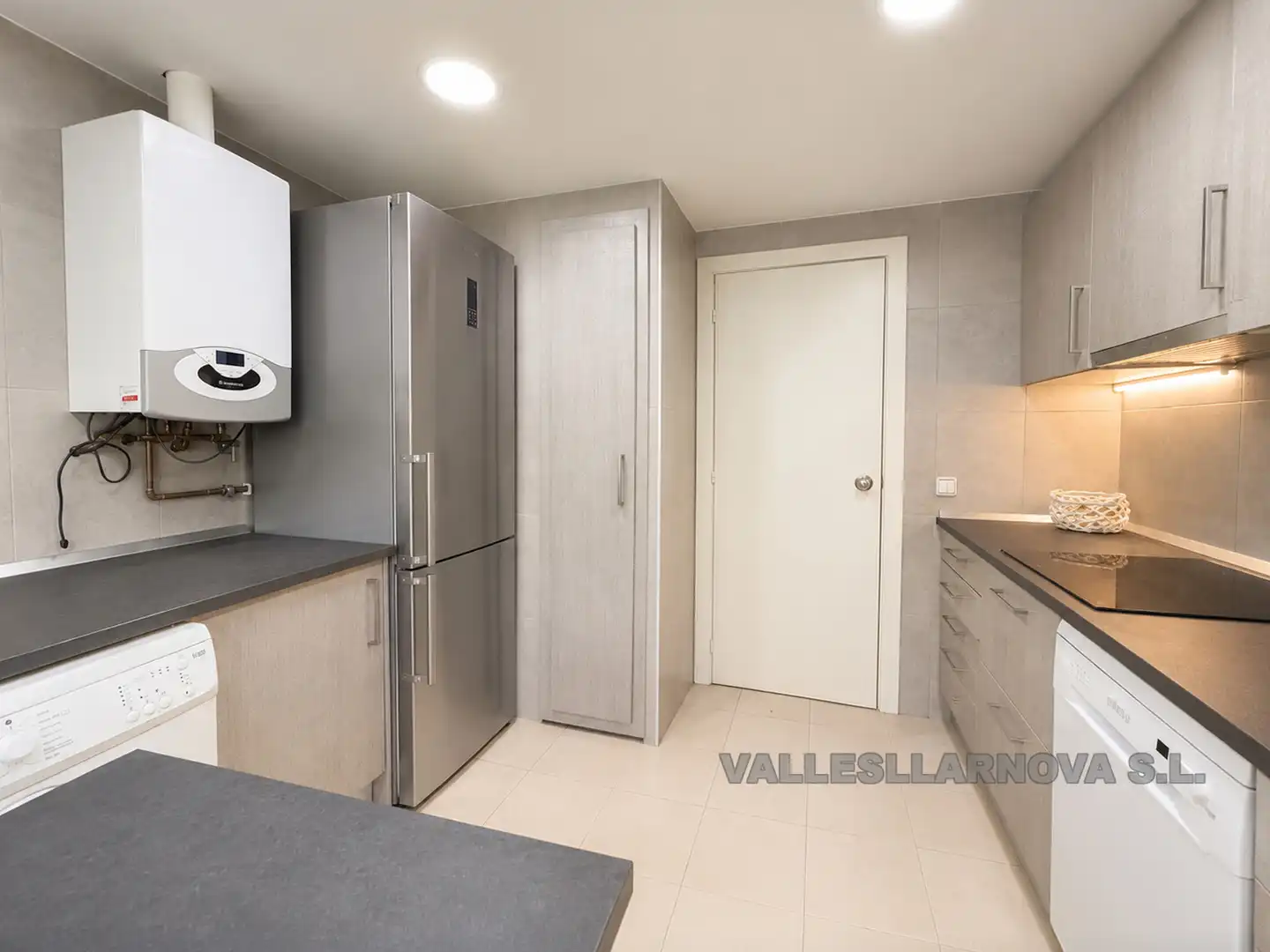 Kitchen of Flat for sale in Mollet del Vallès  with Air Conditioner, Heating and Terrace