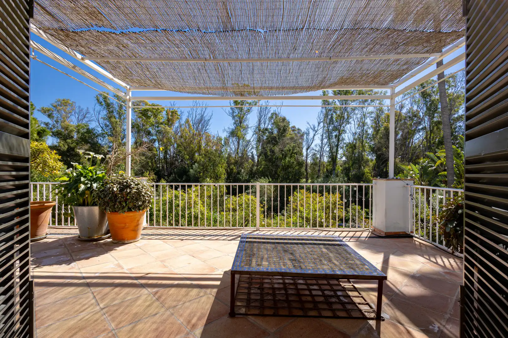 Terraza de Casa o chalet de alquiler en Estepona con Jardín privado, Terraza y Piscina