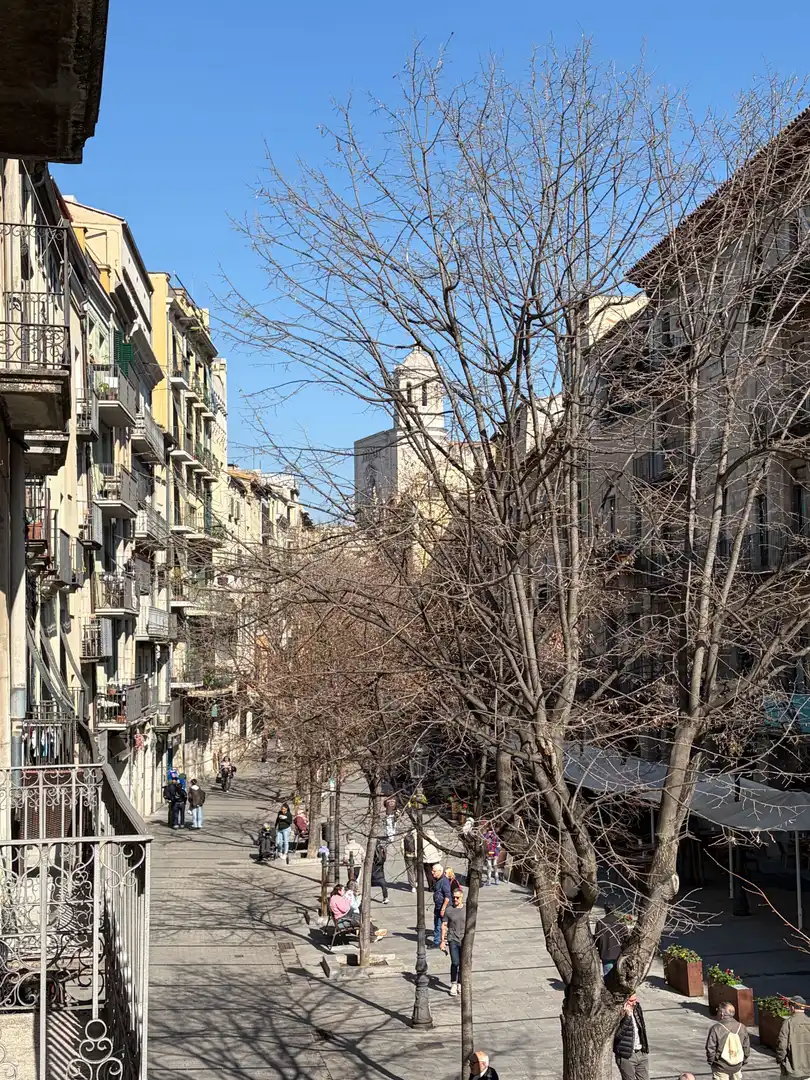 Vista exterior de Piso en venta en Girona con Calefacción