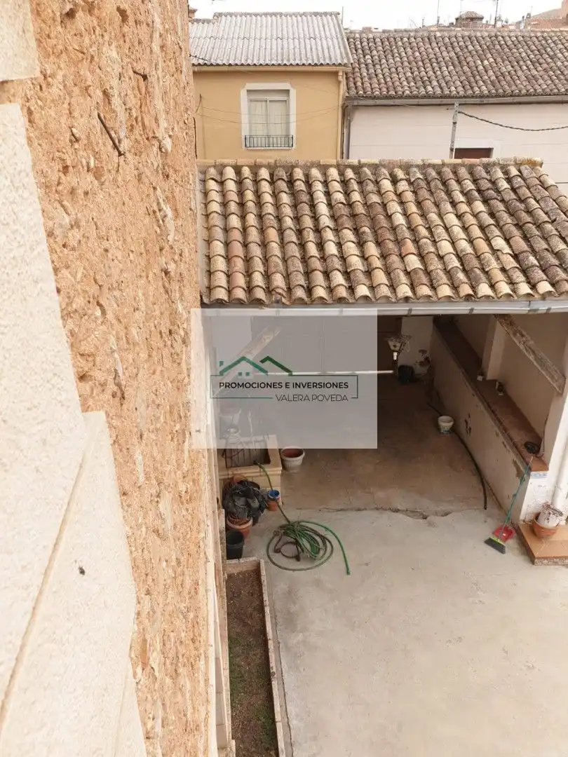 Vista exterior de Casa o chalet en venta en Motilla del Palancar con Jardín privado, Piscina y Amueblado