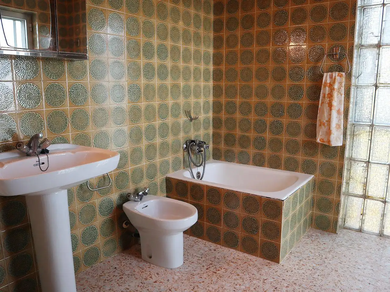 Bany de Casa o xalet en venda en Alcanar amb Jardí privat, Terrassa i Piscina