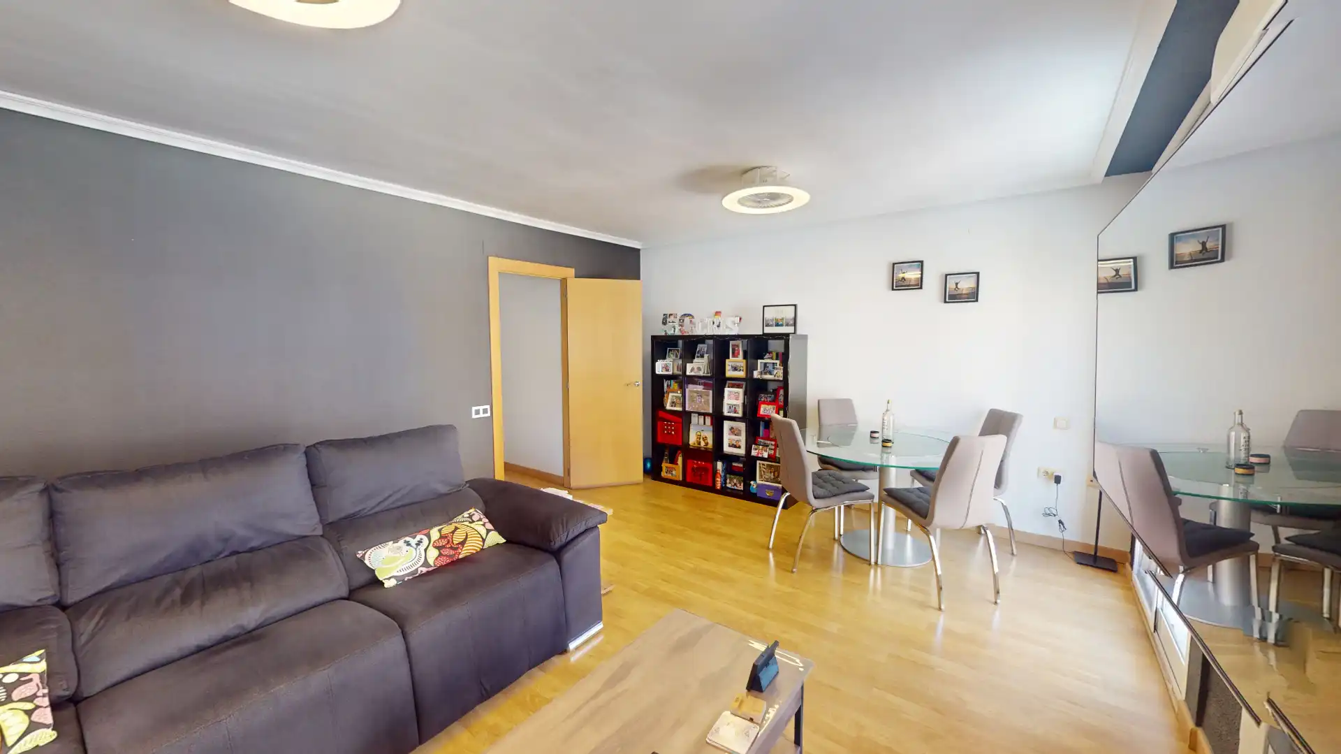 Sala d'estar de Pis en venda en Alicante / Alacant amb Aire condicionat, Calefacció i Terrassa