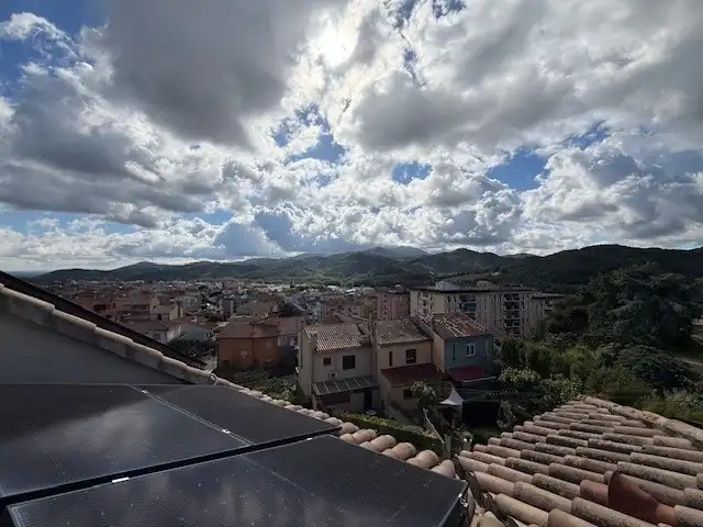 Vista exterior de Casa o chalet en venta en Sant Celoni con Aire acondicionado, Calefacción y Jardín privado