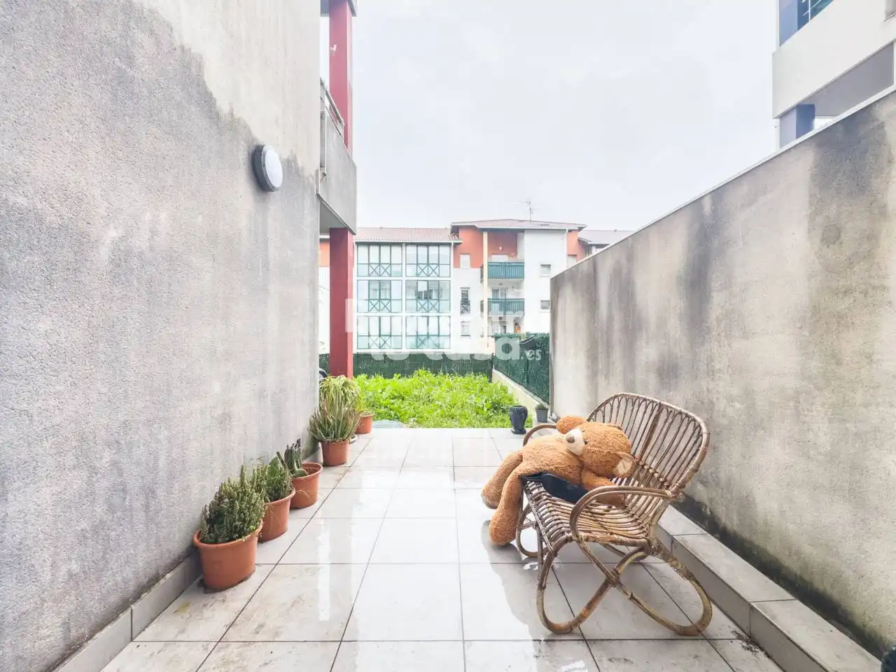 Terrasse von Wohnung zum Verkauf in Hendaye mit Heizung, Privatgarten und Terrasse