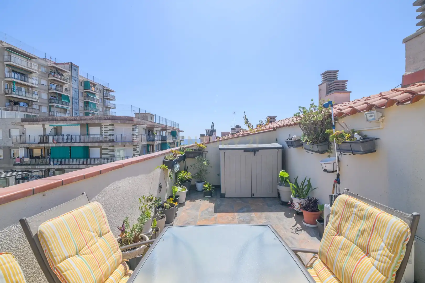 Terrasse von Wohnungen zum Verkauf in Calella