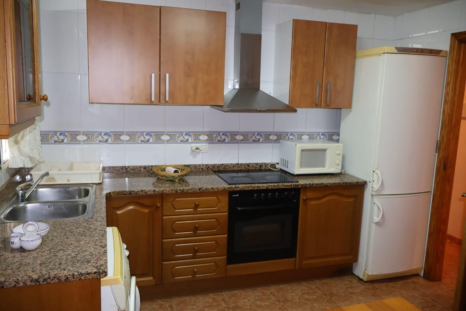 Kitchen of Flat for sale in Vall d'Alba  with Furnished