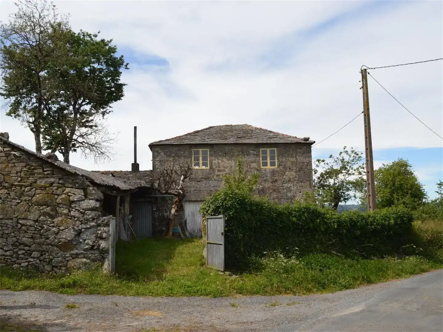Vista exterior de Casa o xalet en venda en Paradela