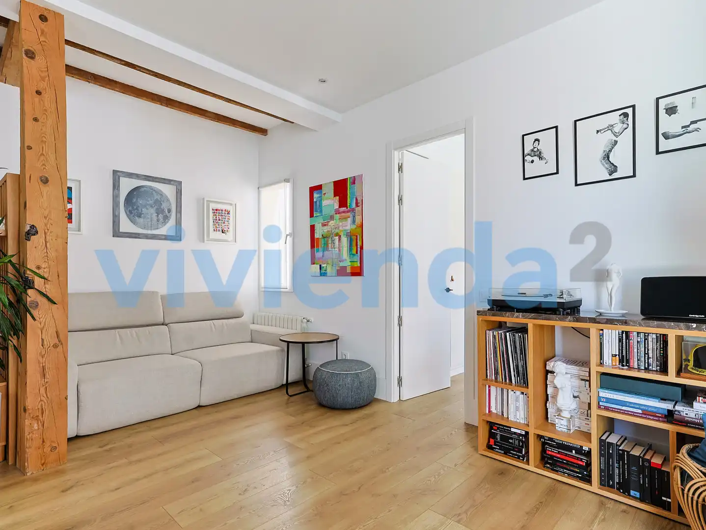 Sala de estar de Ático en venta en Madrid con Aire acondicionado, Calefacción y Terraza
