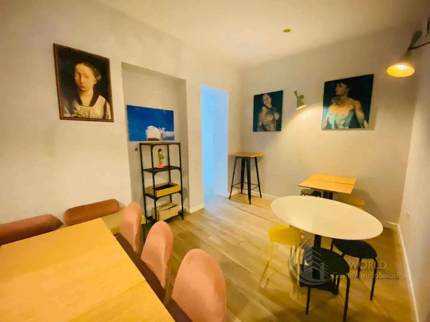Comedor de Local en traspaso en Madrid con Aire acondicionado, Calefacción y Amueblado