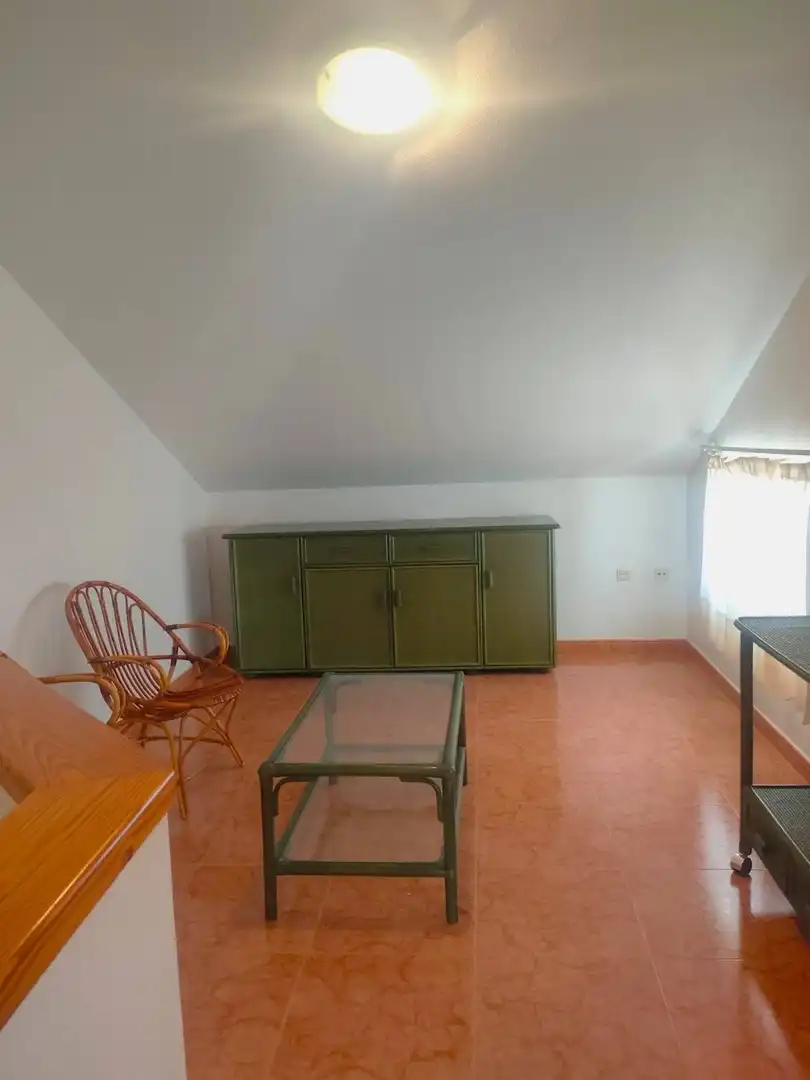 Sala d'estar de Finca rústica en venda en Pilar de la Horadada amb Aire condicionat, Terrassa i Moblat