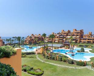 Garden of Apartment for sale in Estepona  with Air Conditioner, Terrace and Storage room