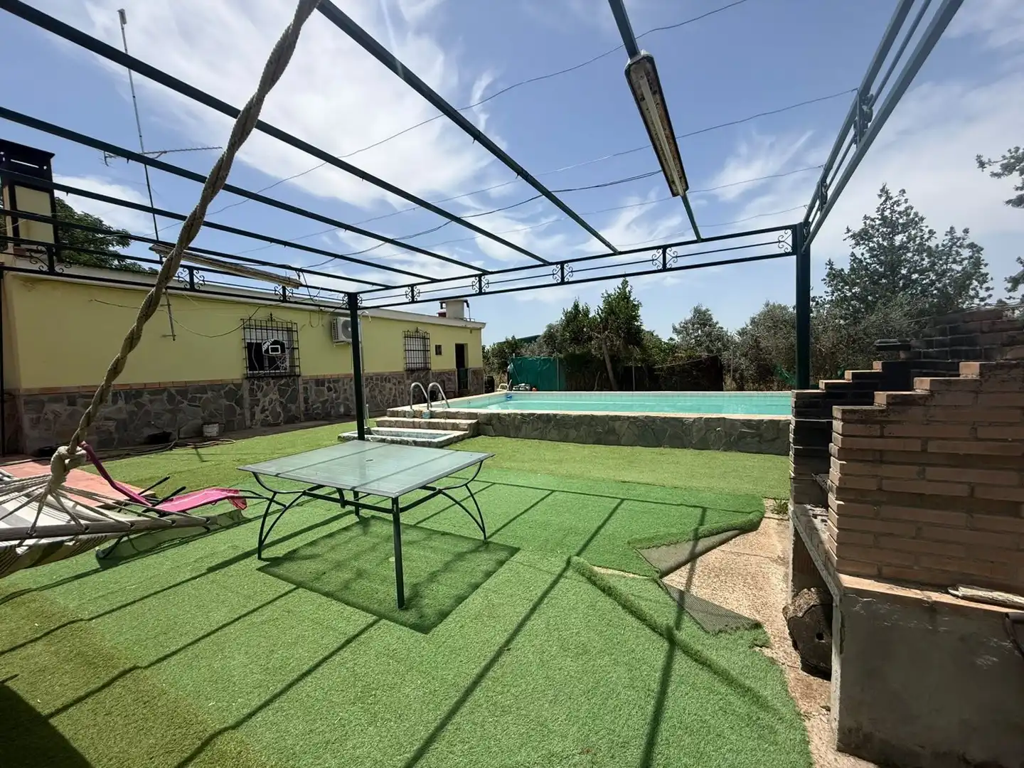 Schwimmbecken von Country house zum Verkauf in Utrera mit Privatgarten, Terrasse und Schwimmbad