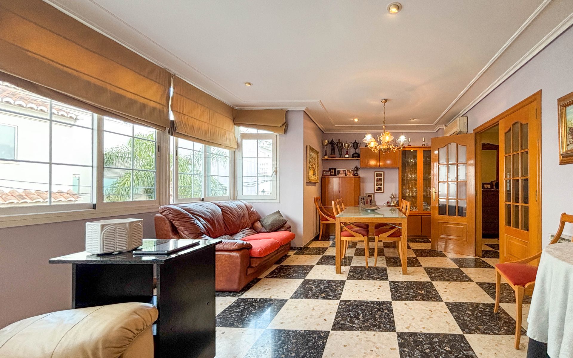 Living room of Single-family semi-detached for sale in Quartell  with Air Conditioner, Heating and Terrace