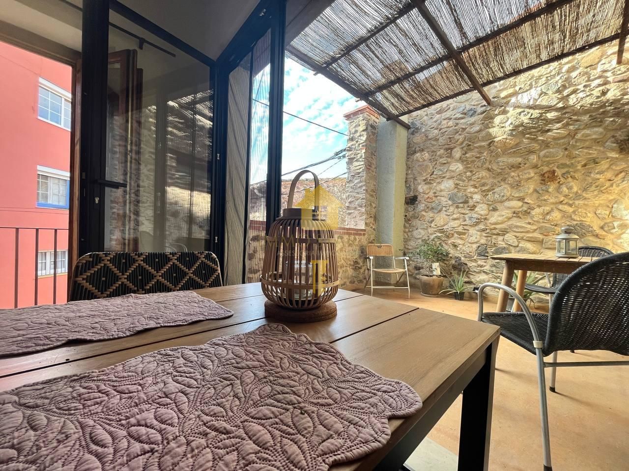 Terrace of Single-family semi-detached for rent in Garriguella  with Air Conditioner, Parquet flooring and Terrace